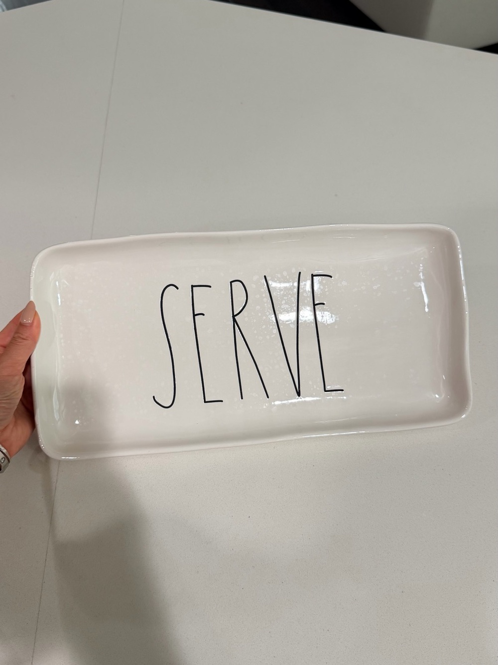 Rae Dunn ‘SERVE' Serving Platter
